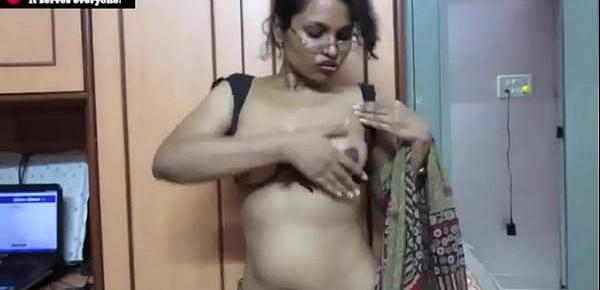  Best Indian Tamil Maid Horny Lily Dirty Chat in Hindi Jerk off Instruction